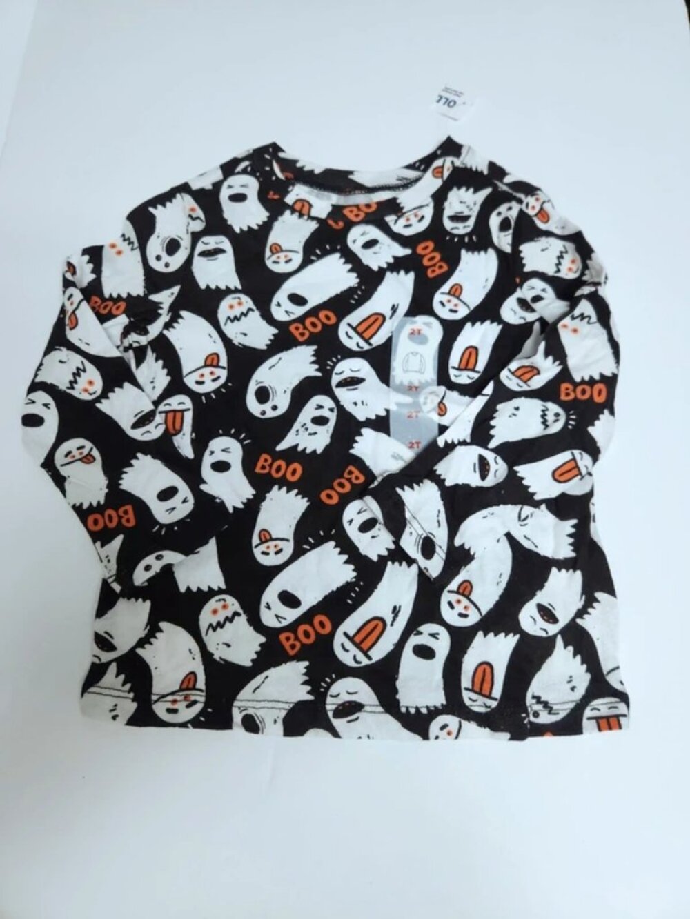 NWT Old Navy Ghost Halloween Shirt 2t